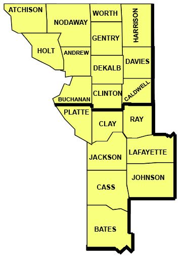 Kansas City Regional Map