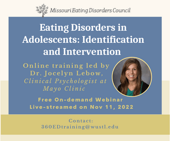 Eating Disorders in Adolescents: Identification and Intervention