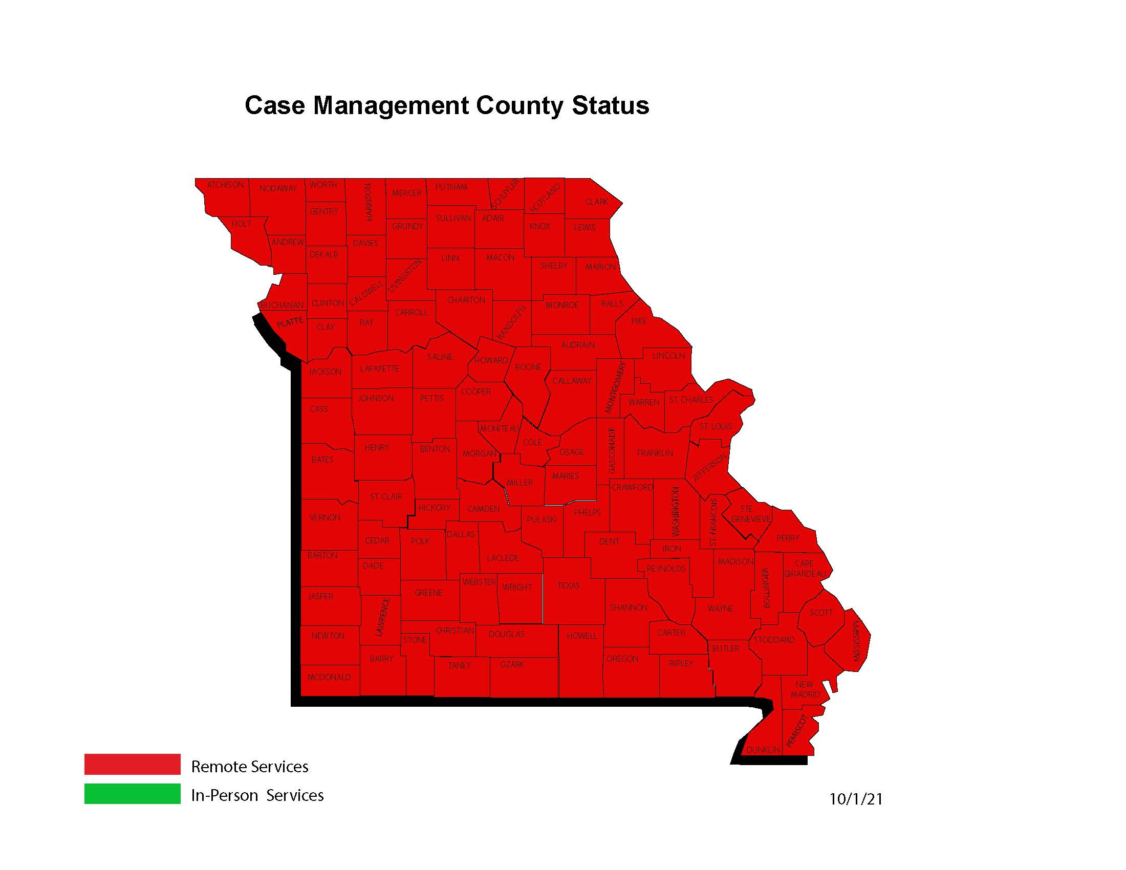 Case Management County Status