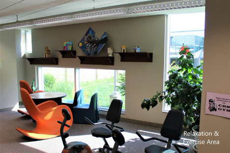 Center for Behavioral Medicine Relaxation and Exercise Area
