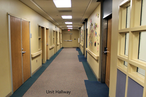Center for Behavioral Medicine Unit Hallway