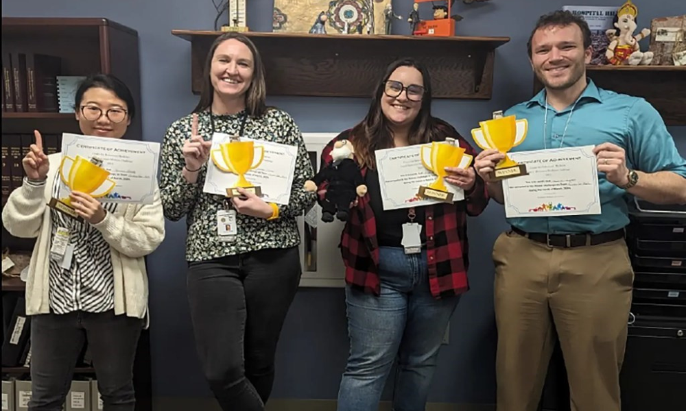 2023-2024 Interns Winners of Movement Challenge