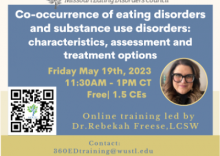 Co-occurrence of Eating Disorders and Substance Use Disorders: Characteristics, Assessment and Treatment Options