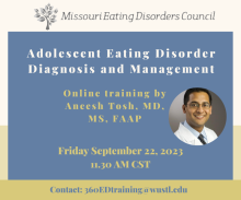 Adolescent Eating Disorder Diagnosis and Management