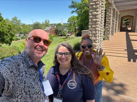 DMH Way Ambassadors/Adjunct Trainers at Carnahan Memorial Garden