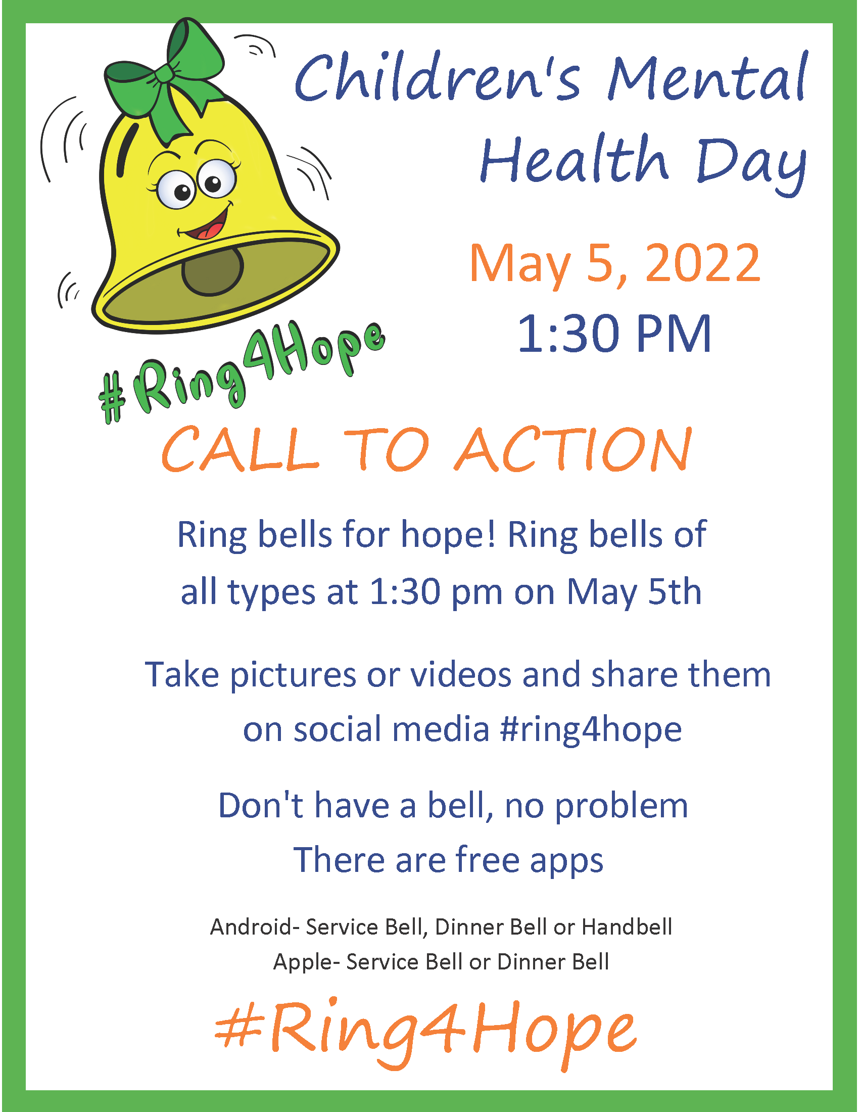 Ring for Hope 2022 - Save the Date