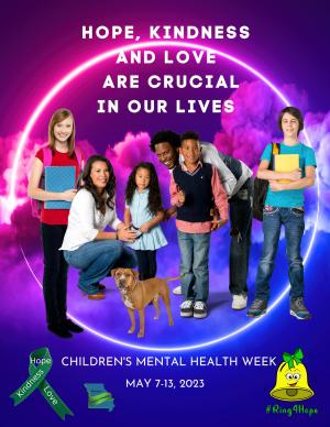 2023 Children's Mental Health Week Poster