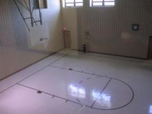Gym showing Basketball Court