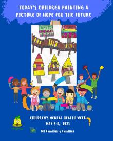 2021 children mental health poster